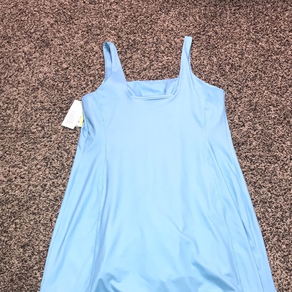 🐠All In Motion Woman’s Knit Slit Skort Tennis Dress in Blue Size XL | NWT - Picture 7 of 10